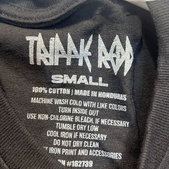 Trippie Redd portrait black & white short sleeve cotton T-shirt NWT-Men -small - Picture 2 of 5